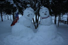 Снеговики приглашают в гости